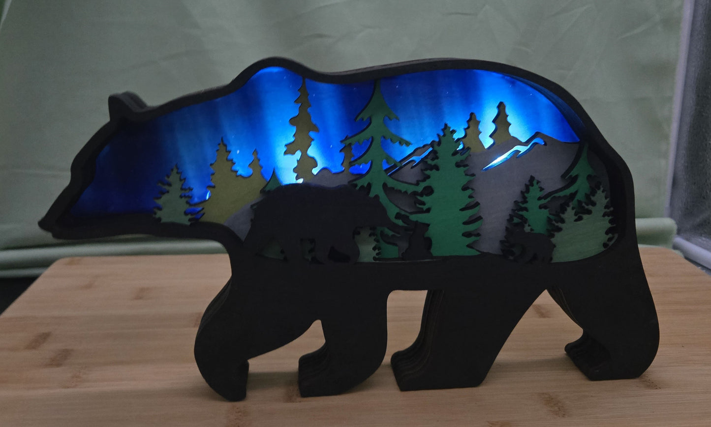 Northern Lights Bear