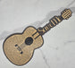Lyric Acoustic Guitar Sign- Custom Song