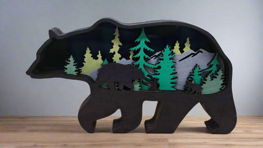 Northern Lights Bear